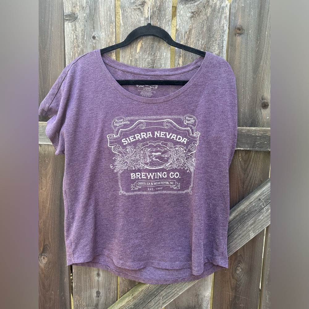 Women’s Sierra Nevada Brewery Shirt size Large